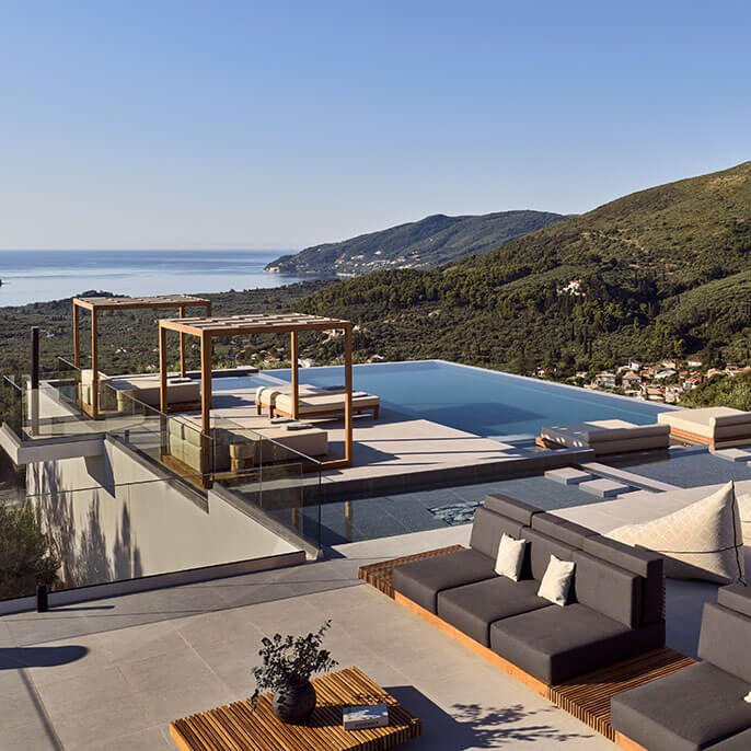 marisia private pool luxury villa zakynthos