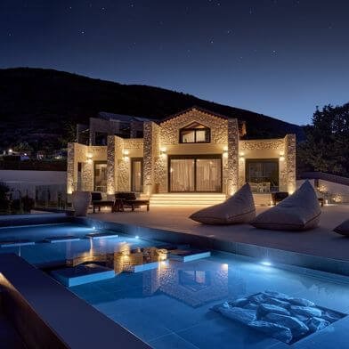 private pool villa zakynthos zante